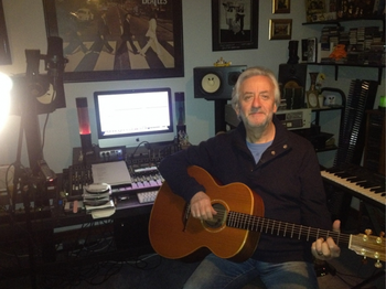 John Peppard in his studio
