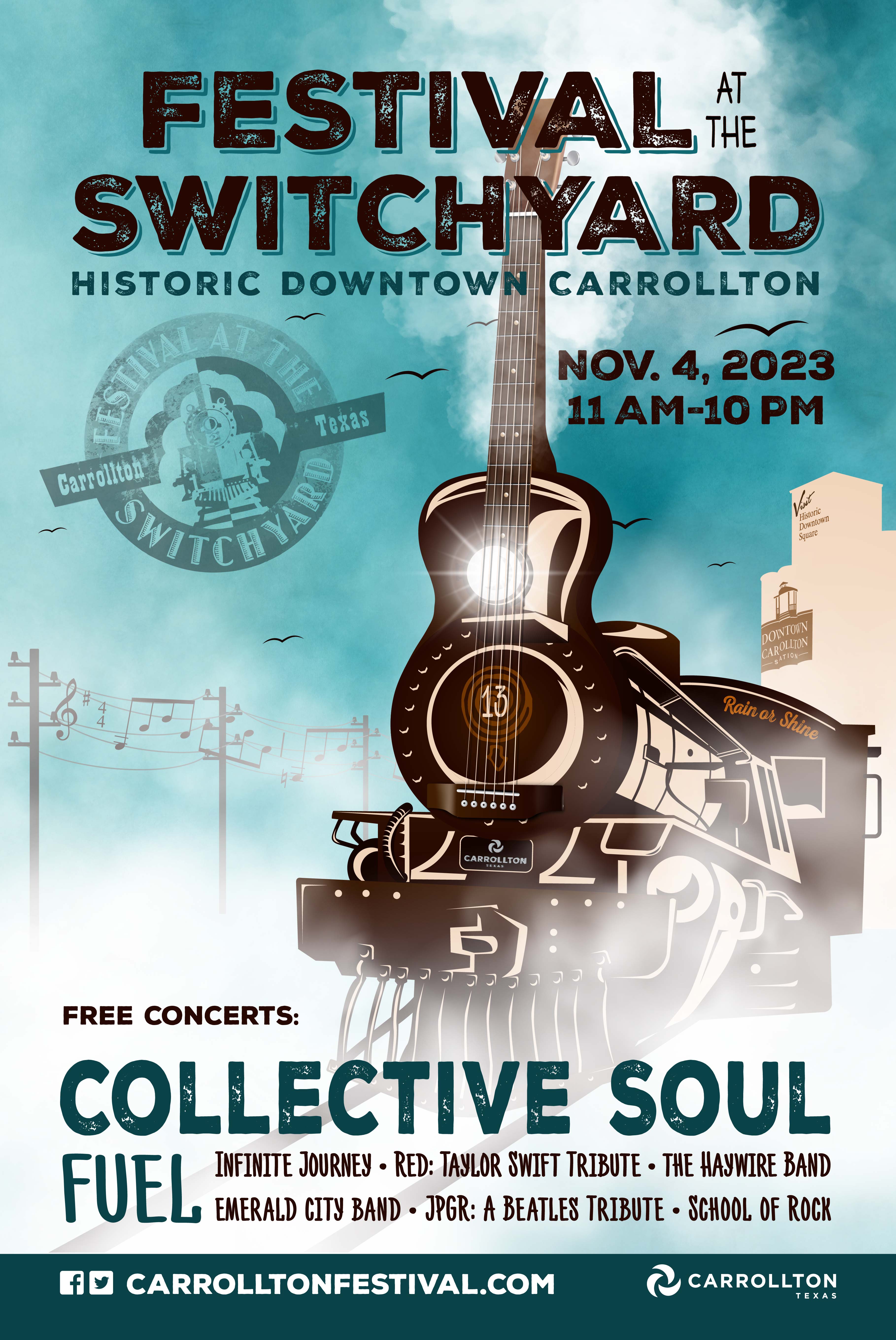 13th Annual Festival at the Switchyard | 11.4.23 @ Historic Downtown ...