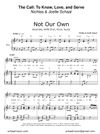 Not Our Own - Assembly, SATB, Piano, Guitar