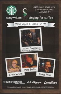 "Songwriters Singing For Coffee" ™