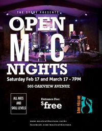 March Open Mic