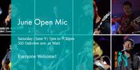 June Open Mic