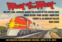 Roots on the Rails - Rick Shea along with Dave Alvin, Phil Alvin, John Doe, John Langford, Eilen Jewell and more