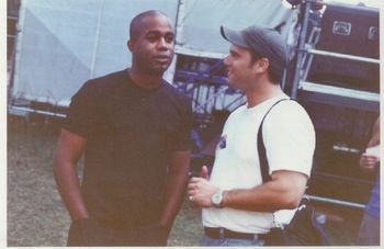 with Darius Rucker (Hootie and the Blowfish)
