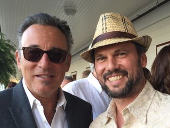 with Bruce Springsteen
