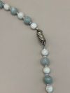 Dyed Quartz and Mother of Pearl Necklace