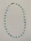 Dyed Quartz and Mother of Pearl Necklace