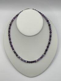 Amethyst necklace 