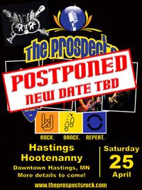 Postponed: The Prospects @ the Hastings Hootenanny!