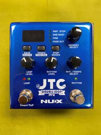 Nu-X Effects JTC Drum & Loop PRO Dual Switch Looper Guitar Effects Pedal