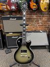 Epiphone Adam Jones Les Paul Custom Art Collection Electric Guitar - Julie Heffernan's "Not Dead Yet," Antique Silverburst