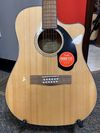 Fender CD-60sce Dreadnought 12- String Acoustic-Electric Guitar - Natural