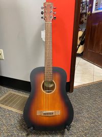 Fender FA-15 3/4 Scale Steel Acoustic Guitar - Sunburst