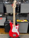 Squier Bronco Bass Guitar - Torino Red