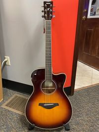 Yamaha FSC-TA TransAcoustic Concert Cutaway Acoustic/Electric Guitar - Brown Sunburst