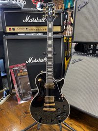 Epiphone Les Paul Custom Electric Guitar - Ebony