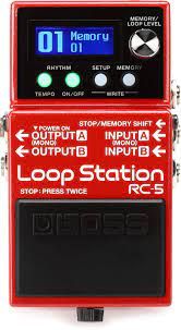 Boss RC-5 Loop Station Compact Phrase Recorder Pedal