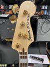 Squier 40th Anniversary Gold Edition Jazz Bass - Ruby Red Metallic