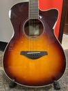 Yamaha FSC-TA TransAcoustic Concert Cutaway Acoustic/Electric Guitar - Brown Sunburst