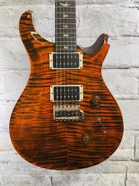 PRS Custom 24 Electric Guitar - Orange Tiger
