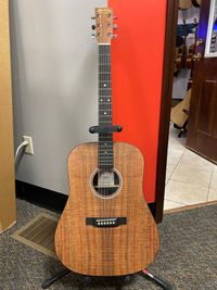 Martin D-X1E Koa Acoustic/Electric Guitar - Natural Koa