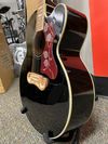 Epiphone J-200EC Studio Acoustic-Electric Guitar - Black
