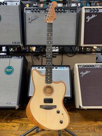 Fender American Acoustasonic Jazzmaster - Natural