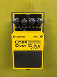 Boss ODB-3 Bass Overdrive Pedal