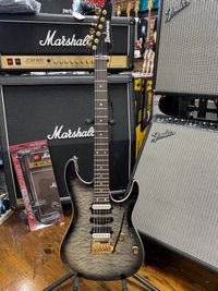 Ibanez Premium AZ47P1QM Electric Guitar - Black Ice Burst