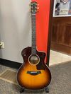 Taylor 214ce-SB DLX Acoustic/Electric Guitar - Tobacco Sunburst
