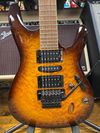 Ibanez S670QM Electric Guitar - Dragon Eye Burst