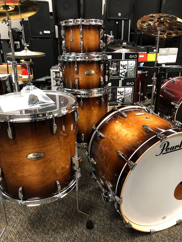 We have a huge Percussion section loaded with everything you could ever want! Pearl, Ludwig, Zildjian, Latin Percussion, Gibraltar, and Dixon just to name a few. 