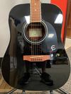 Epiphone Songmaker DR-100 Dreadnought Acoustic Guitar - Ebony