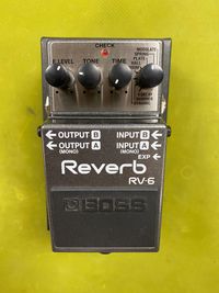 Boss RV-6 Digital Reverb Pedal
