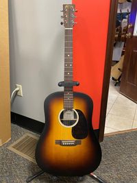 Martin D-X2E Dreadnought Acoustic/Electric Guitar - Sunburst