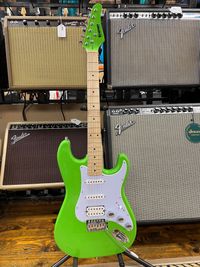 Kramer Focus VT-211S Electric Guitar - Neon Green