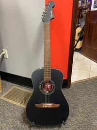 Fender Joe Strummer Campfire Acoustic-Electric Guitar - Black