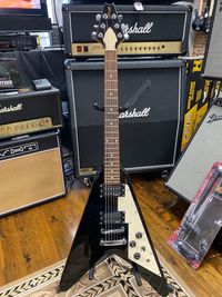 Stagg F300 Flying V Electric Guitar - Black