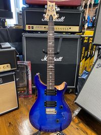 Paul Reed Smith SE Custom 24 DC - Faded Blue Burst