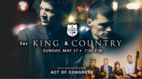 Opening for - For King and Country