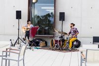 Lex and The Jewels -Trio- Panama 66 in Balboa Park Sculpture Garden