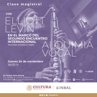 Clase Magistral con Elliott Levin