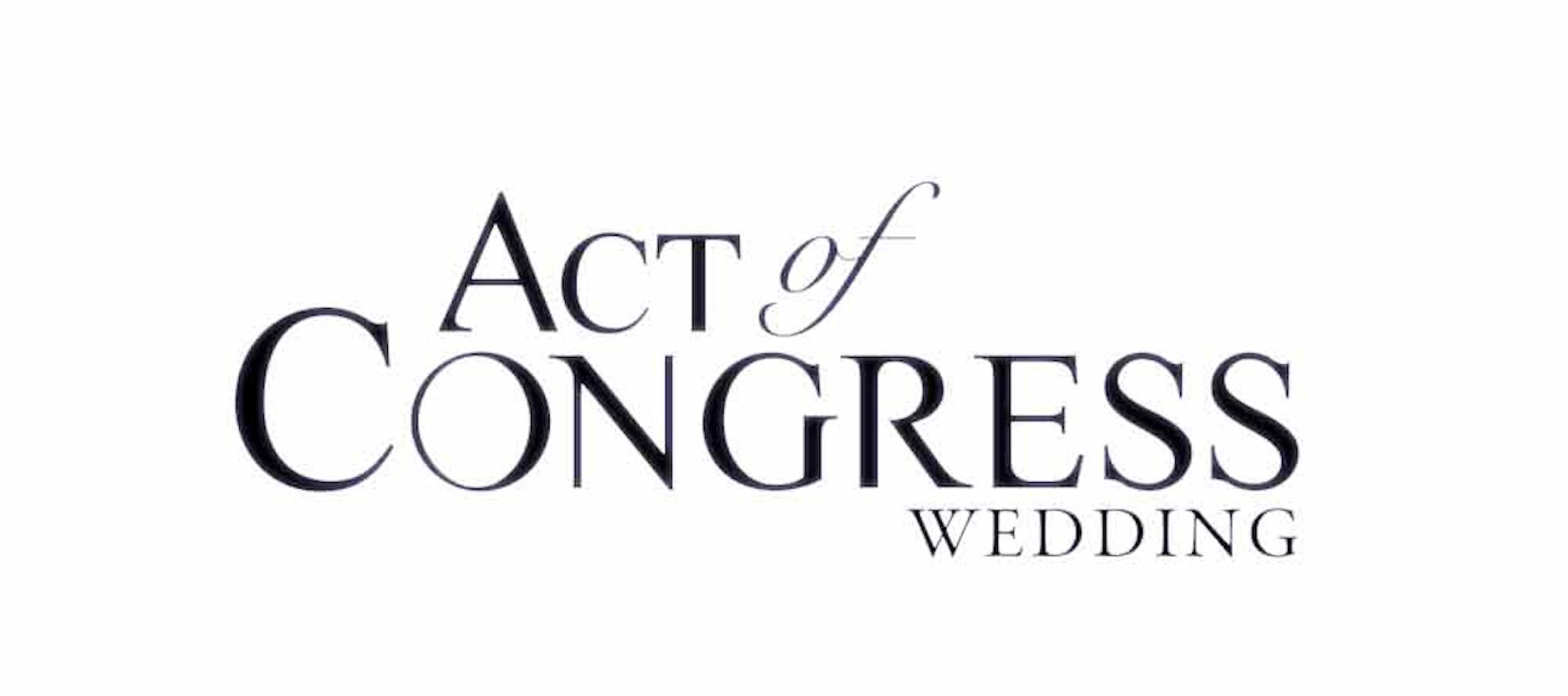 Act of Congress Wedding