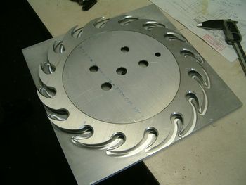 mid-completion aluminum blade
