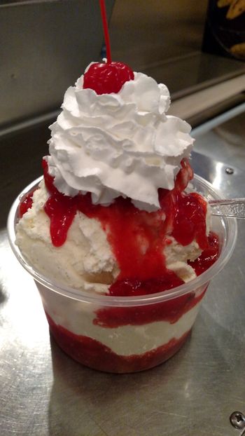 Strawberry Sundae
