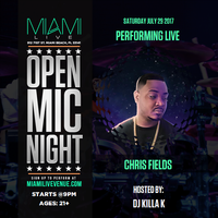 Chris Fields - Performing at Miami Live