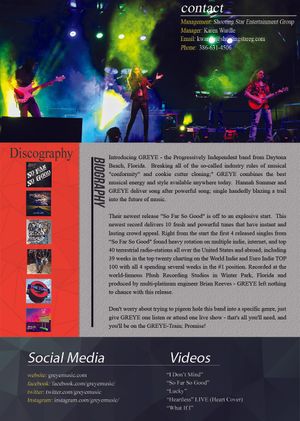 GREYE One Sheet