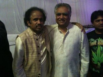 With Living legend Violin player L Subramanium Ji
