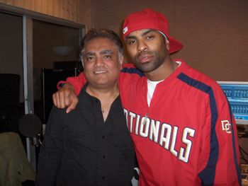 With American RNB star Ginuwine
