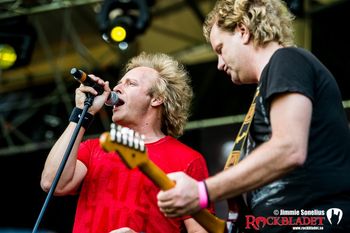 Mikael Erlandsson and Martin Kronlund of Lover Under Cover
